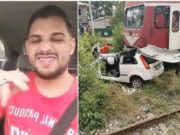Un lăutar a murit spulberat de tren, la Ploieşti, cu muzica la maxim şi Live pe Facebook
