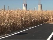 O şosea proaspăt asfaltată din Prahova duce direct în lanul de porumb