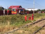 Copil de 12 ani, ucis de tren când încerca să traverseze șinele cu o roabă, la Cătămărăști Deal