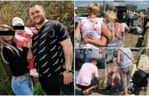 Soția motociclistului mort la Lețcani, în genunchi lângă trupul acestuia: „Ai lăsat o familie pentru motoarele tale”