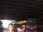 Craiova sub ape, după ce s-au rupt norii și a plouat o oră, torențial