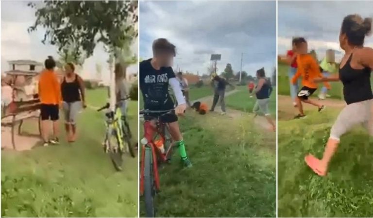 Puști snopit în bătaie de părinții unei fetițe, într-un parc din Timiș. L-au lovit fără milă, sub privirile îngrozite ale altor copii