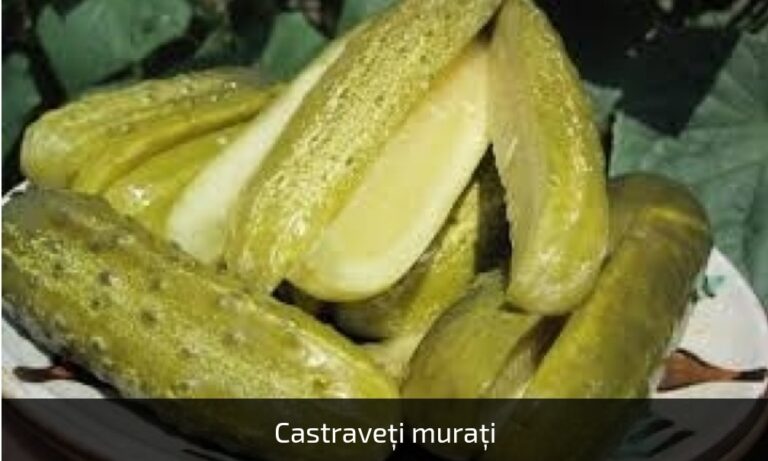 RETETE CASTRAVETI MURATI. Ingredientul bunicii care îi va face fericiţi şi pe cei mai mofturoşi din casă. Cum îi face Jamila