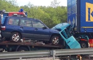 Șofer român strivit în cabina micului său camion, în Ungaria, scos mort dintre fiare