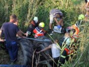 Tânăr român strivit sub roata mare a unui tractor, într-un șanț de pe câmp, în Germania