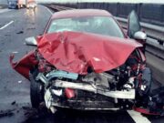 Un șofer cu permis din 1952 a întors pe autostradă, în Ungaria, un român a intrat cu 125 km/h direct în el