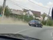 Șofer sinucigaș la ieșire din Craiova!