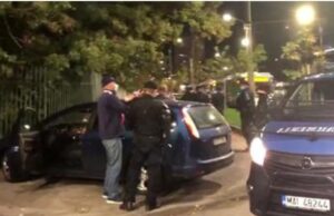 Fanii lui Dinamo prezenți la „Arena Națională” pentru a-i încuraja pe elevii lui Cosmin Contra, alungați de jandarmi