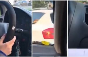 Șoferiță cu carnet de câteva ore, accident în Reșița: ”Am intrat în ăsta! Carina, mi se face rău!”