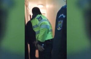 Un pompier și-a snopit soția însărcinată, în Botoșani. Polițiștii l-au imobilizat cu electroșocuri