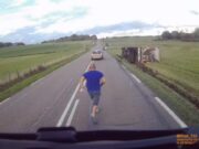 Gestul unui șofer român de TIR a salvat viața unui coleg, pe un drum din Franța: „L-am găsit în cabină, cu centura în jurul gâtului”