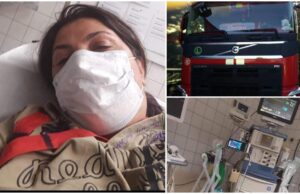 Șoferiță româncă de TIR a făcut preinfarct la volan, în Germania. Clipe de coșmar pentru Dorina