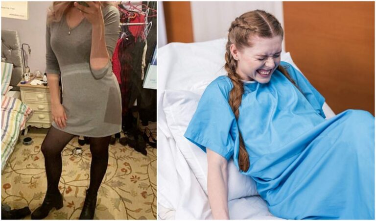 O tânără s-a dus la spital cu dureri menstruale, uluită să afle că naște în câteva minute