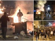 Proteste masive după lockdown, la Napoli: polițiști atacați pietre, jurnaliști fugăriți pe străzile orașului