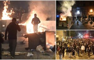 Proteste masive după lockdown, la Napoli: polițiști atacați pietre, jurnaliști fugăriți pe străzile orașului