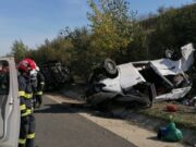 Accident grav pe autostrada A1, cu un mort. A fost activat Planul Roșu de Intervenție