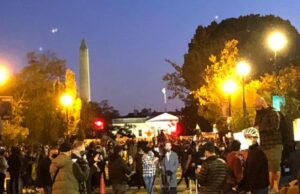 Proteste de stradă în fața Casei Albe, incidente între manifestanți și forțele de ordine