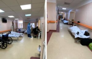 Imagini dramatice la Institutul Balș din Capitală: Pacienții se luptă pentru viața lor și primesc oxigen pe holurile spitalului