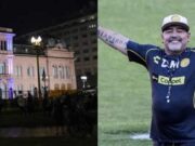 Sicriul cu trupul neînsuflețit al lui Diego Maradona, depus la Palatul Prezidenţial din Buenos Aires! Oamenii s-au adunat pentru a-i aduce un ultim omagiu!
