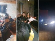 Majorat de poveste la Timişoara, cu bolid Mercedes cadou, lăutari şi dedicaţii. Invitaţii au ignorat toate regulile, poliţiştii au împărţit amenzi