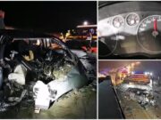 Ford Focus făcut praf pe centura Iaşului. Un tânăr a murit pe loc, după un impact înfiorător