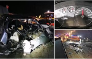 Ford Focus făcut praf pe centura Iaşului. Un tânăr a murit pe loc, după un impact înfiorător