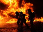 Incendiu puternic la o școală din Vaslui! Clădirea a fost curpinsă de flăcări din cauza centralei termice