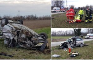 Denis a murit la doar 21 de ani, într-un accident cumplit. Băiatul a fost aruncat din maşină după un impact înfiorător, în Italia