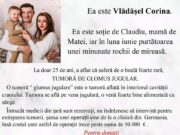 Împreună putem să o salvăm pe Corina!