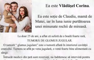 Împreună putem să o salvăm pe Corina!