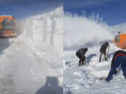 Mașini îngropate în zăpadă la Rânca!