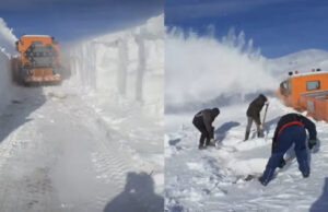 Mașini îngropate în zăpadă la Rânca!