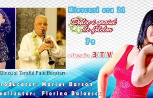 In aceasta seara incepand cu ora 21.00, Dulce-i graiul de folclor pe Oltenia 3TV