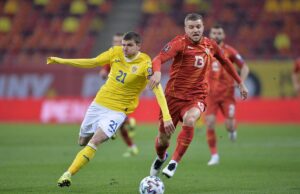 România învinge echipa Macedoniei de Nord, în primul meci din preliminariile Campionatului Mondial de fotbal