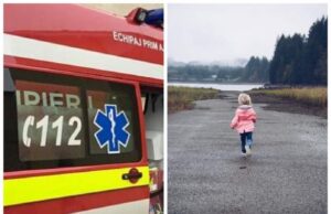 Fetiță de nici 2 ani din Făgăraș, readusă la viață la două ore după înec. Micuța a căzut într-un pârâu înghețat