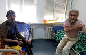 REPORTAJ din România unei pandemii seculare: sărăcia. Doi oameni fără adăpost au fost uitați de autorități într-un salon de la UrgențeUrgențe