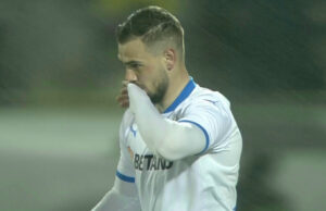 Ce moment pentru Universitatea Craiova! Elvir Koljic s-a întors pe gazon după 6 luni de pauză, în meciul cu FCSB