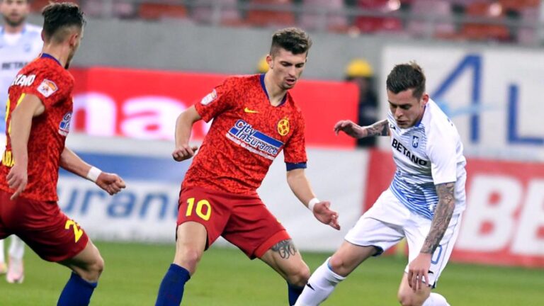 Fază controversată în FCSB – Universitatea Craiova! Oltenii au cerut vehement penalty