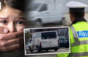 „Colecționarul de copii” / Singura imagine cu duba albă folosită pentru racolarea minorilor / Poliția, în alertă!