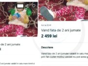 “Ofertă” incredibilă pe OLX. “Vând fată de doi ani și jumătate!” Care este explicația anunțului