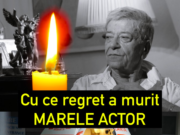 TRIST! Cu ce regret a murit Ion Dichiseanu.