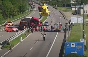 Cine este Dinu, șoferul român de TIR care a murit sub ochii polițiștilor. Bărbatul și-a pierdut viața în Cehia