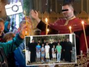 Imagini exclusive cu popa care a abuzat o fetiță în timpul spovedaniei / Îi soarbe din priviri pe copilași