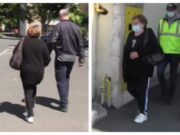 Imaginile durerii! Soția lui Ioan Crișan, afaceristul asasinat la Arad, a venit la INML pentru a-i prelua rămășițele milionarului