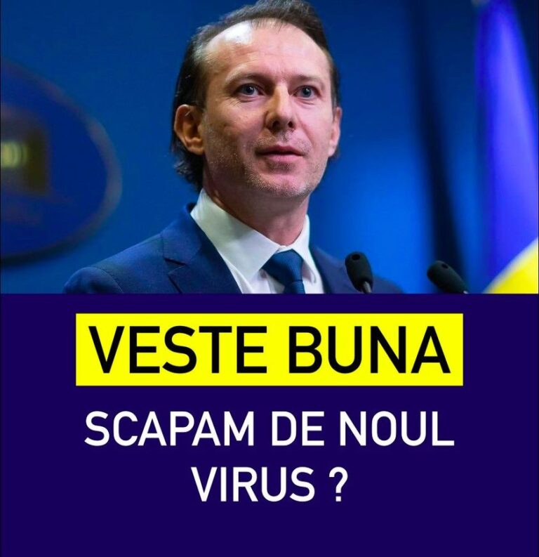 Veste Buna! Scapam De Noul Virus…