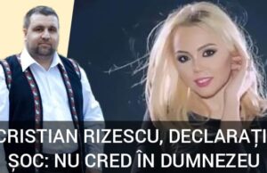 MOARTEA DENISEI I-A ÎNTĂRIT CONVINGEREA CĂ NU EXISTĂ DUMNEZEU! CRISTIAN RIZESCU, DECLARAȚII ULUITOARE: SUNT ATEU!
