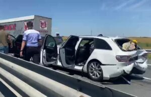 NEWS ALERT! Încă un accident rutier s-a petrecut pe A2