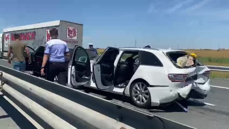 NEWS ALERT! Încă un accident rutier s-a petrecut pe A2