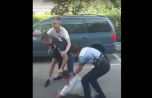 Bătaie cu poliţiştii pe o stradă din Botoşani. Ce a păţit o poliţistă implicată în conflict