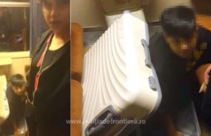 Tânără româncă, prinsă la frontiera Curtici cu un adolescent ascuns în geamantan